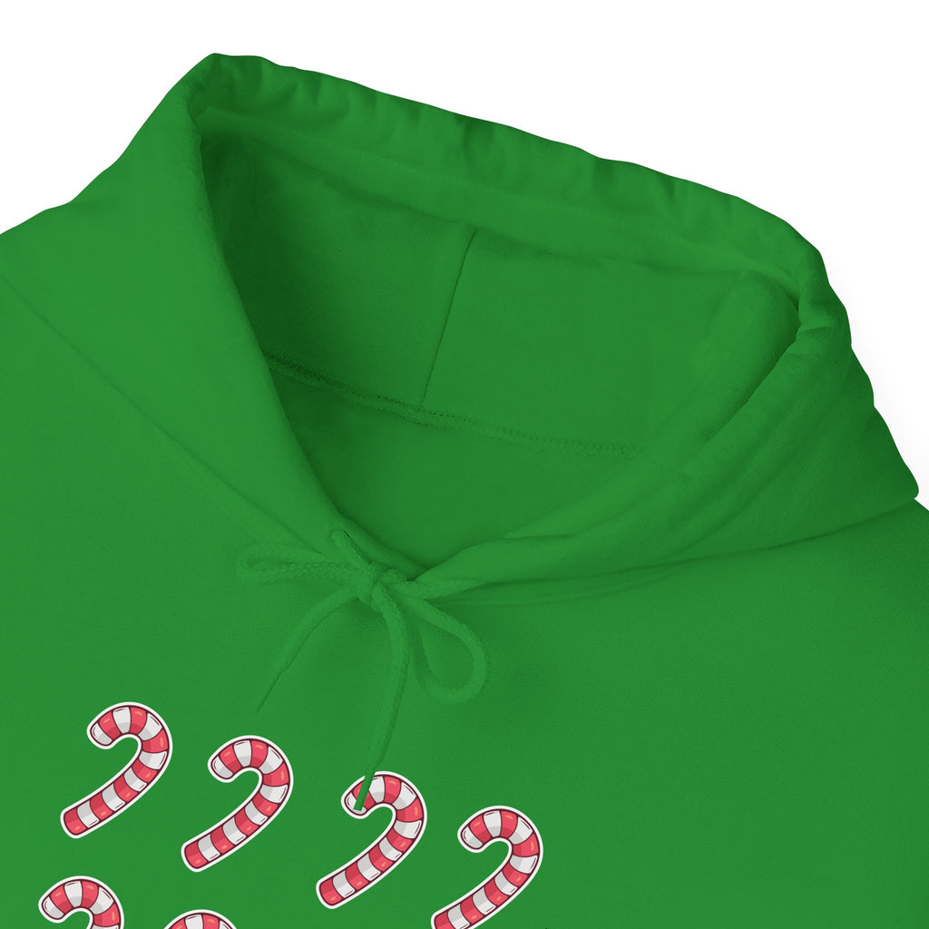 Candy Cane Pattern Hoodie