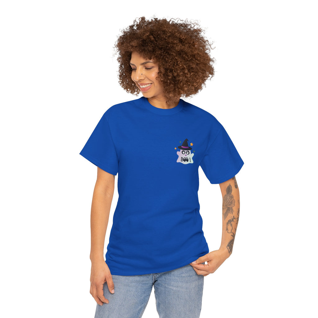 Little Ghost-Witch Unisex Heavy Cotton Tee