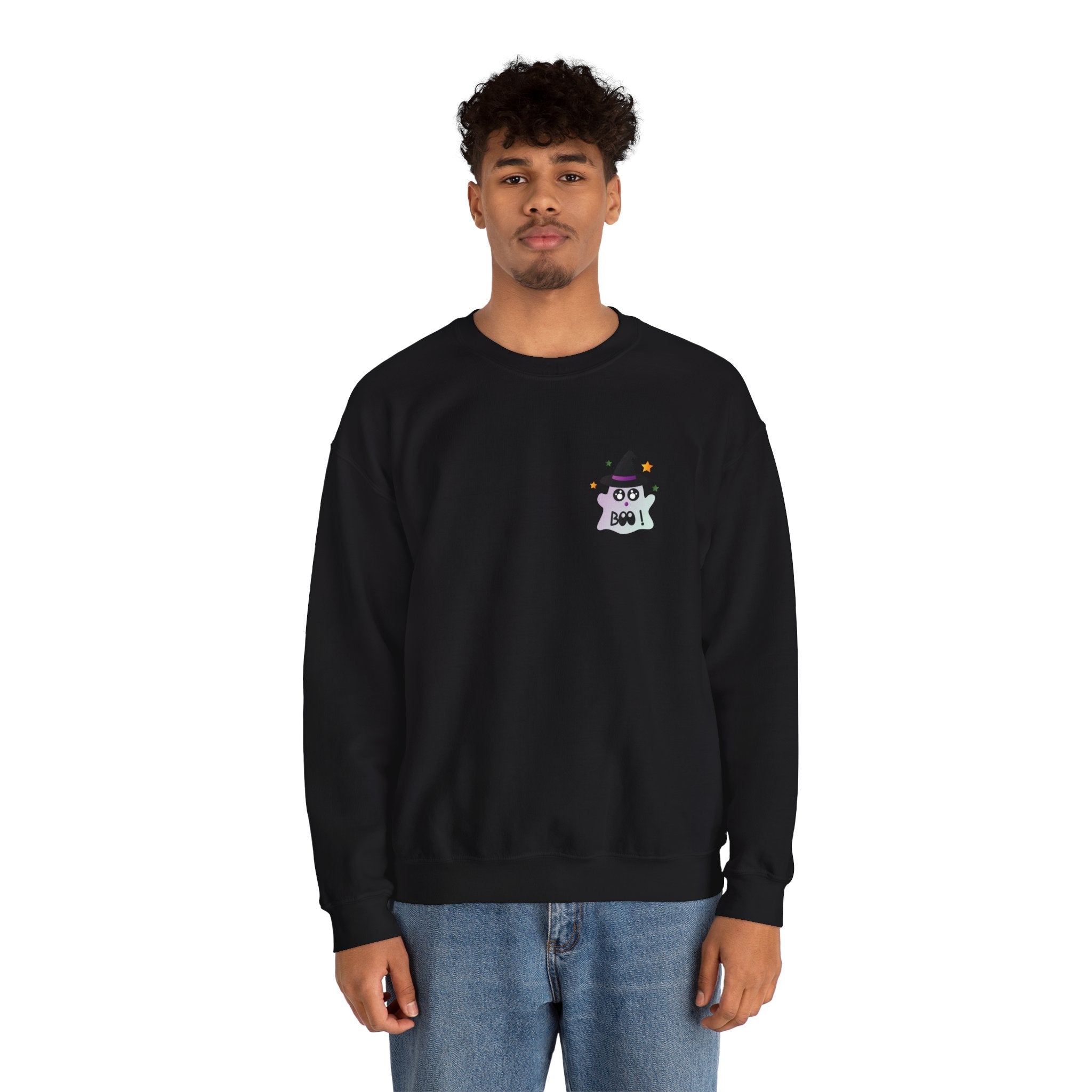 Little Ghost-Witch Unisex Heavy Blend™ Crewneck Sweatshirt
