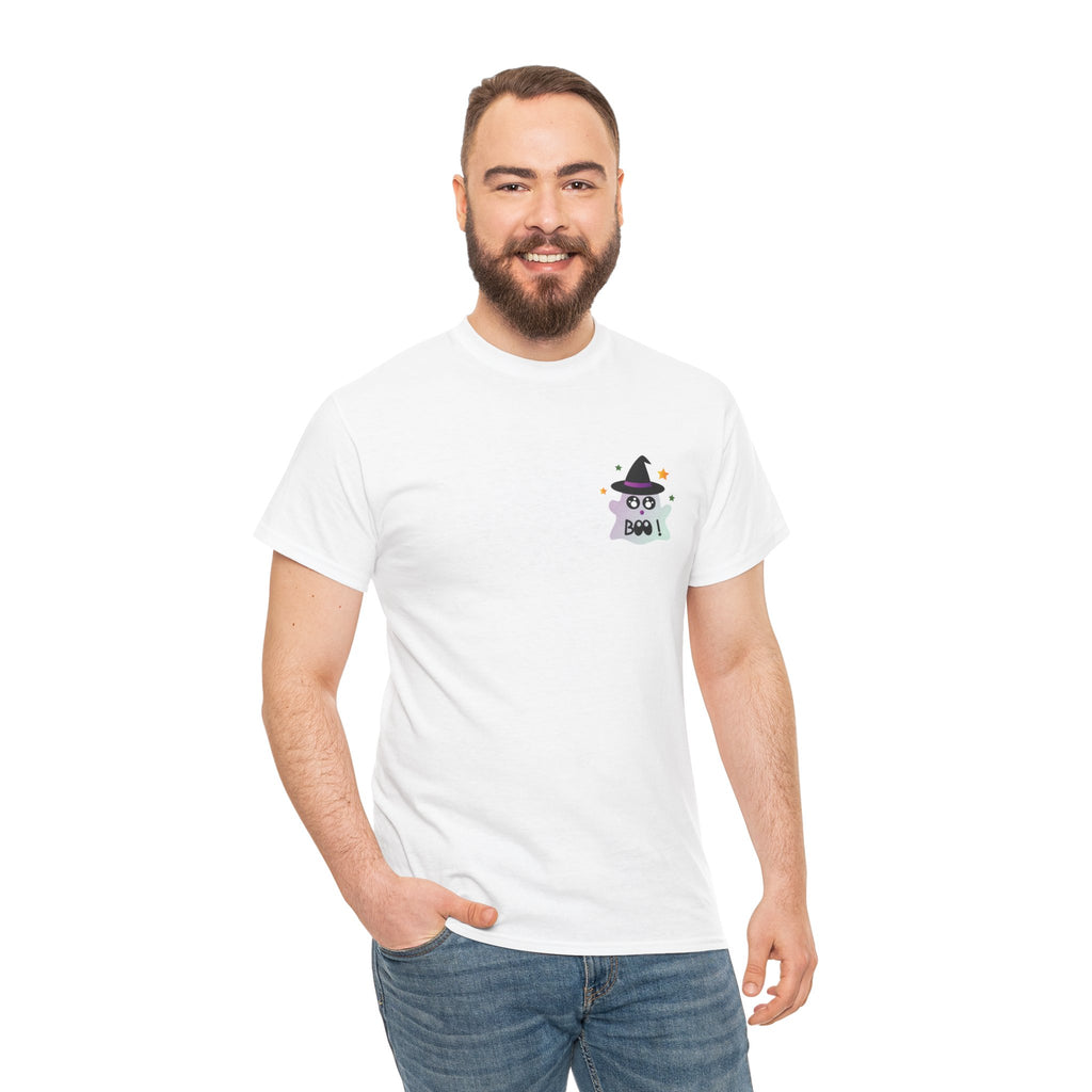 Little Ghost-Witch Unisex Heavy Cotton Tee