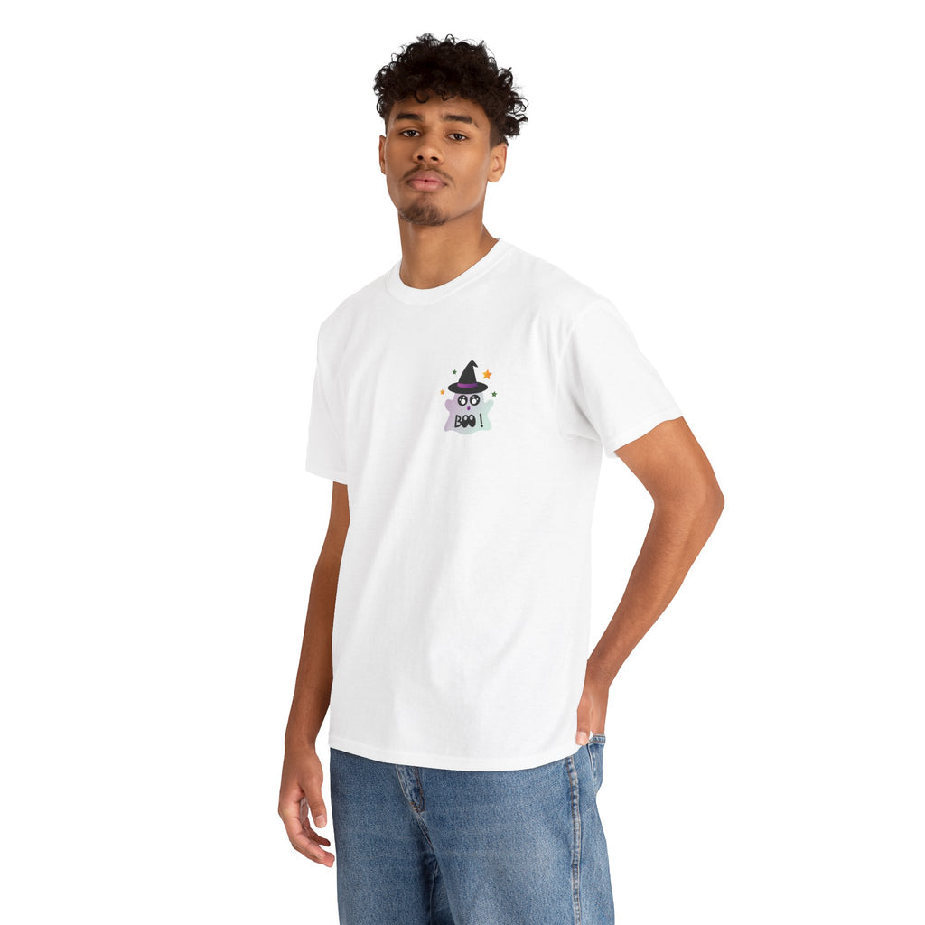 Little Ghost-Witch Unisex Heavy Cotton Tee
