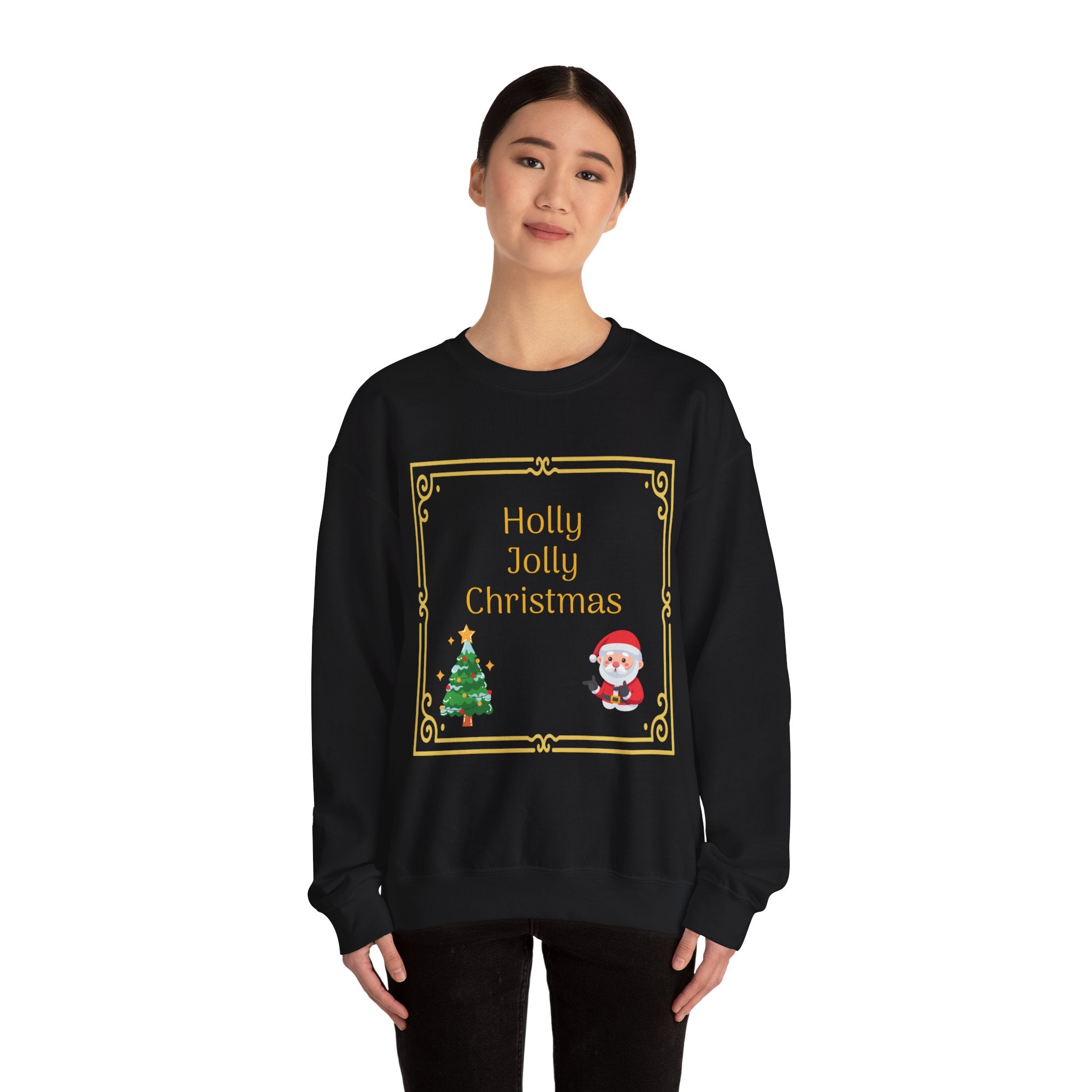 Holly Jolly Christmas Crewneck Sweatshirt