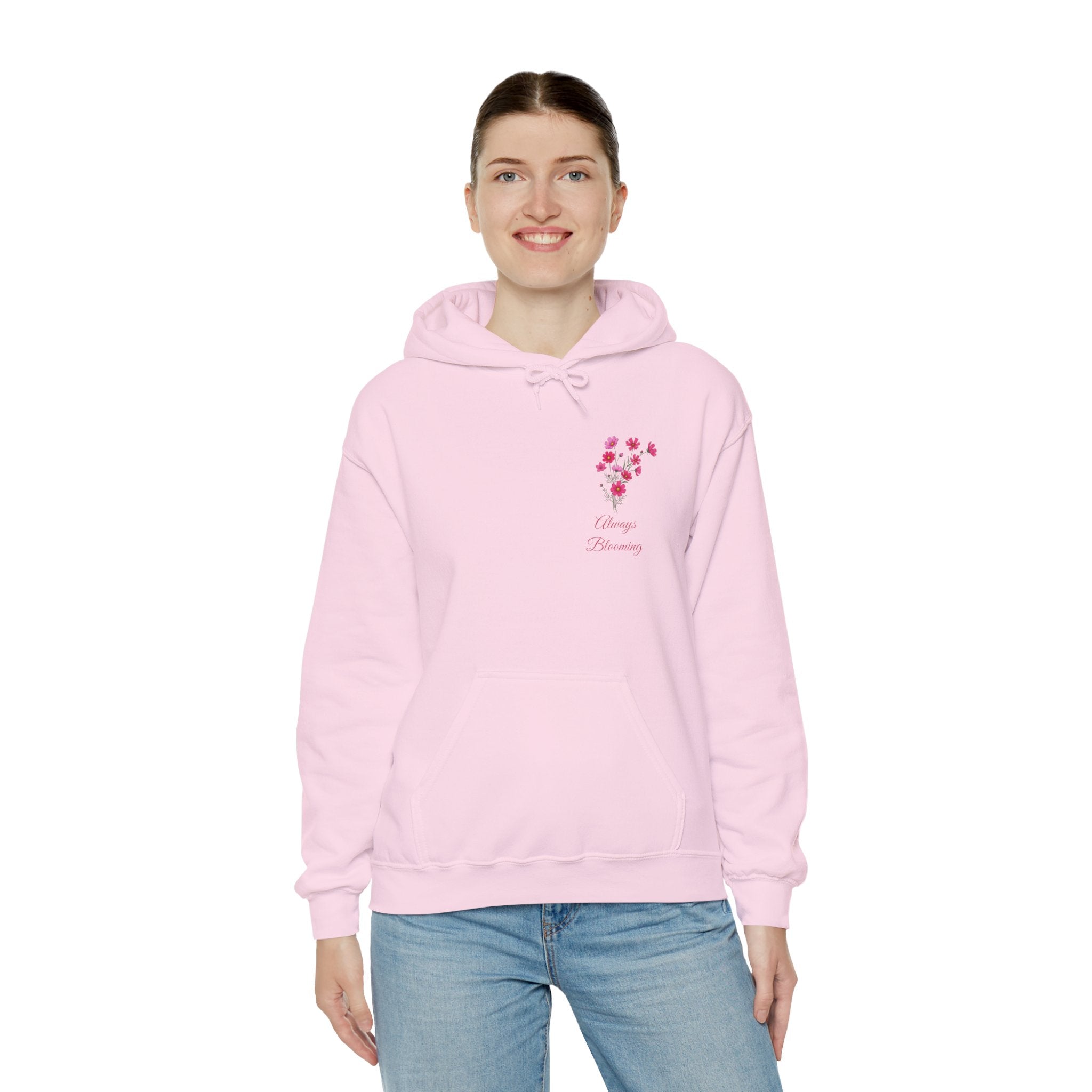 "Always Blooming" Hoodie - Cute Spring Hooded Sweatshirt