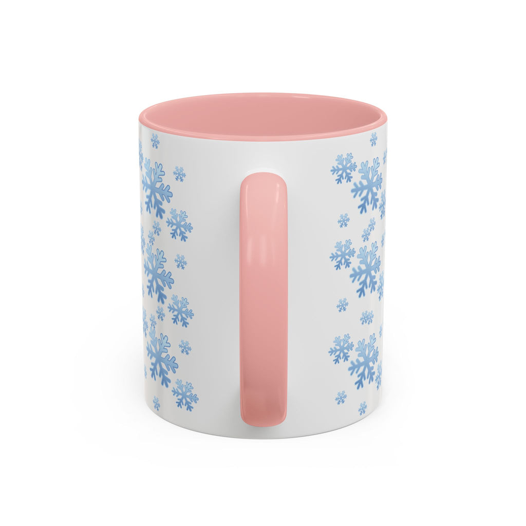 Snowflake Accent Coffee Mug , 11/15oz