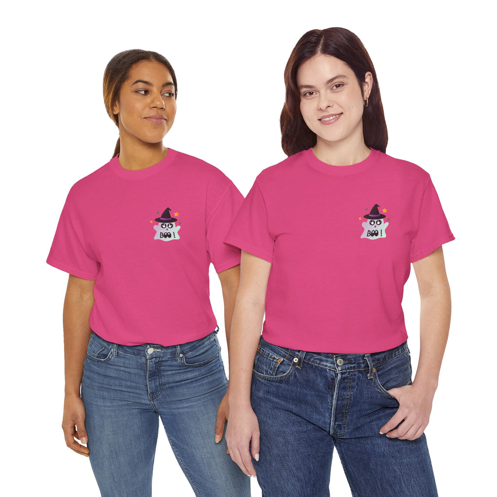 Little Ghost-Witch Unisex Heavy Cotton Tee