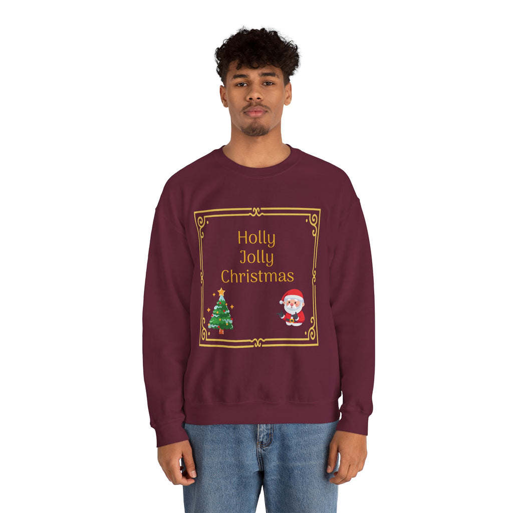 Holly Jolly Christmas Crewneck Sweatshirt
