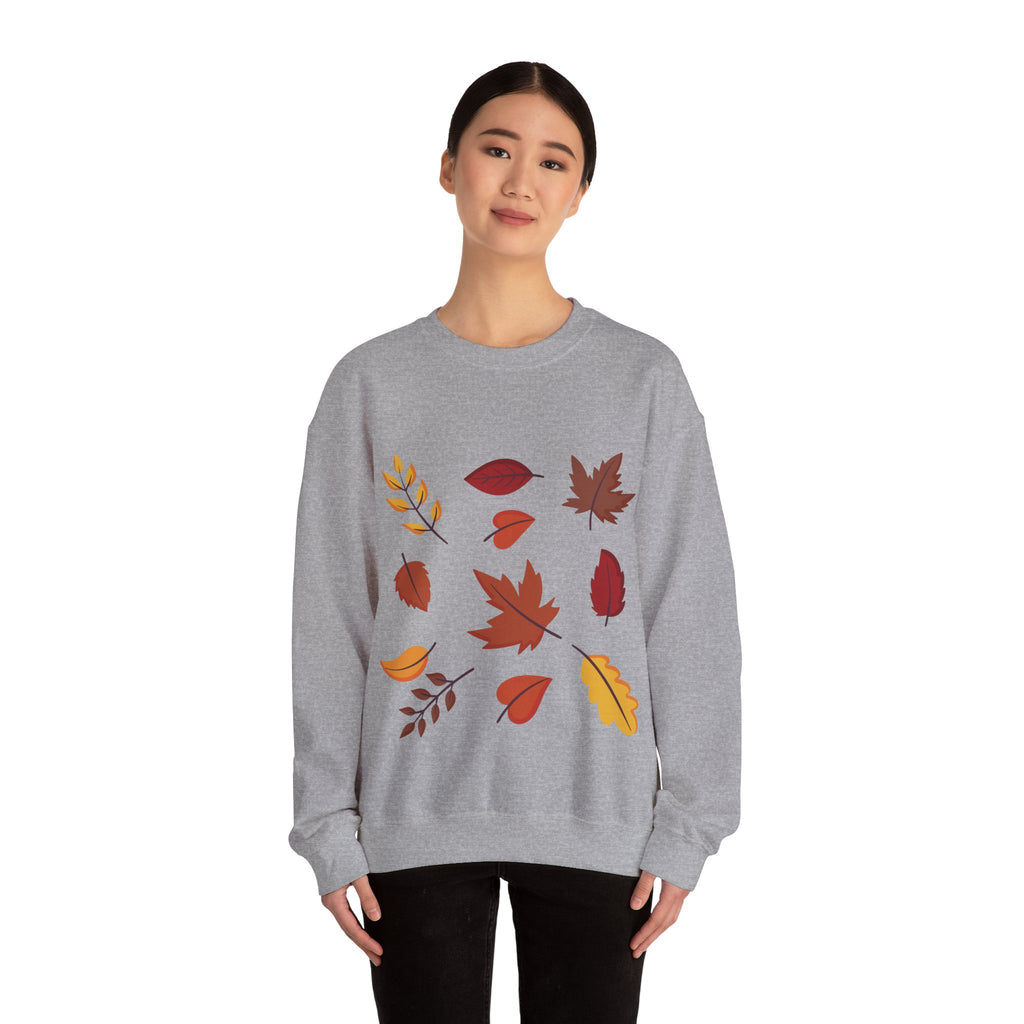 Autumn Leaves Unisex Heavy Blend™ Crewneck Sweatshirt
