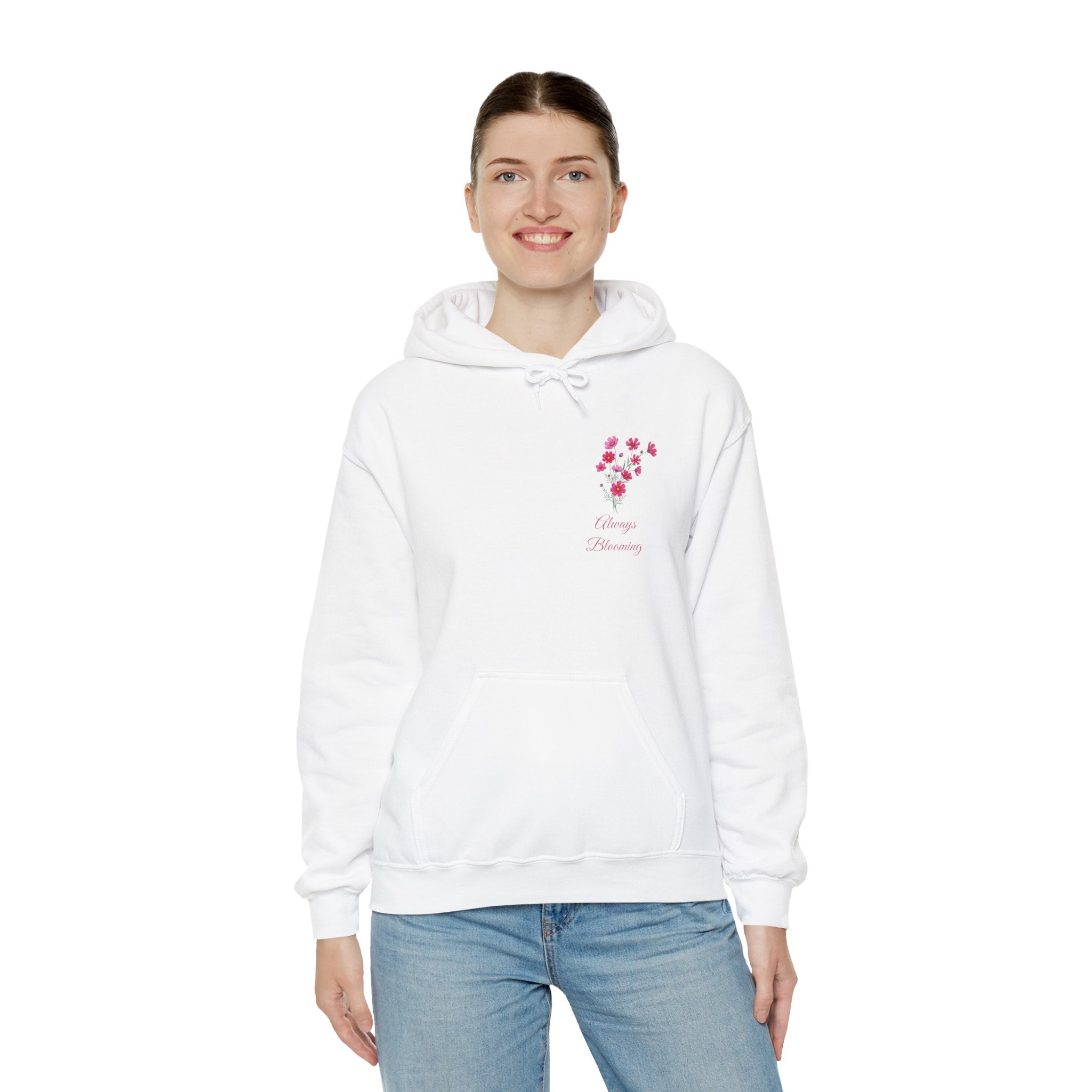 "Always Blooming" Hoodie - Cute Spring Hooded Sweatshirt